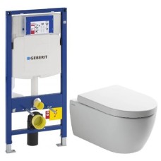 Комплект подвесной унитаз SSWW CT2038V + система инсталляции Geberit 111.300.00.5