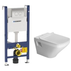 Комплект подвесной унитаз Duravit Durastyle 2536090000 + 0063790000 + система инсталляции Geberit 458.124.21.1