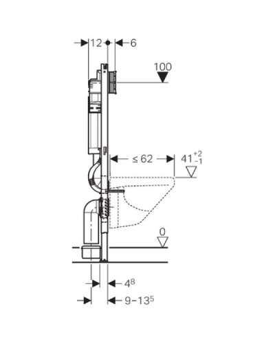 Комплект подвесной унитаз Duravit Durastyle 2536090000 + 0063790000 + система инсталляции Geberit 111.362.00.5