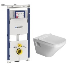 Комплект подвесной унитаз Duravit Durastyle 2536090000 + 0063790000 + система инсталляции Geberit 111.362.00.5