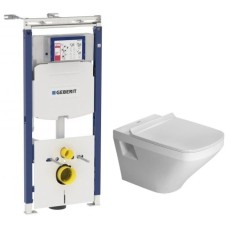 Комплект подвесной унитаз Duravit Durastyle 2536090000 + 0063790000 + система инсталляции Geberit 111.362.00.5