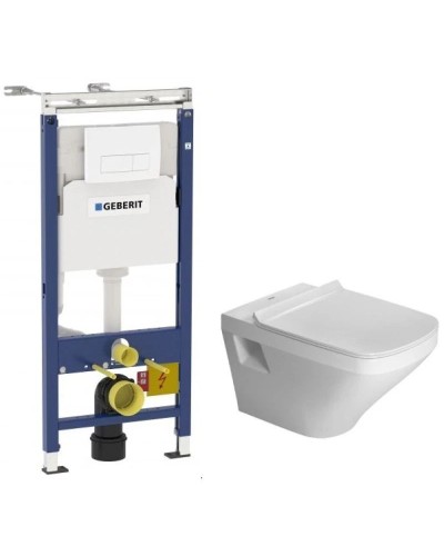 Комплект подвесной унитаз Duravit Durastyle 2536090000 + 0063790000 + система инсталляции Geberit 458.125.11.1