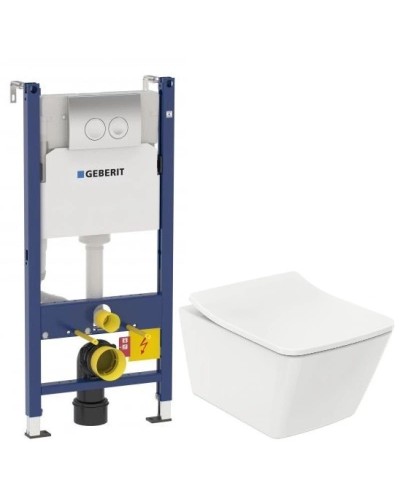 Комплект подвесной унитаз Toto SP CW532Y + TC512F + система инсталляции Geberit 458.124.21.1