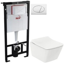 Комплект подвесной унитаз Toto SP CW532Y + TC512F + система инсталляции AlcaPlast AM101/11203:1RUSSETM70