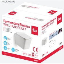 Комплект подвесной унитаз Teka Formentera 11.732.00.00 + система инсталляции Jacob Delafon E5504-NF + E4326-CP