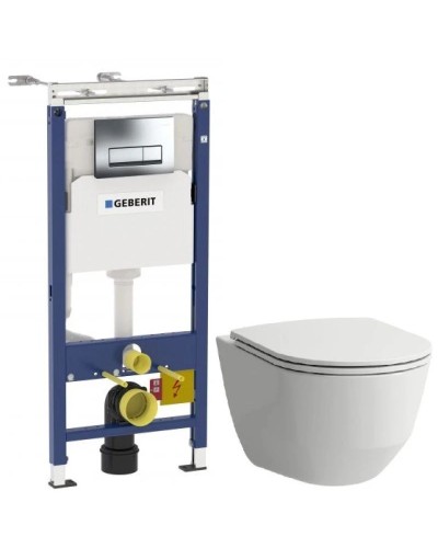 Комплект подвесной унитаз Laufen Pro 8.2096.6.000.000.1 + 8.9896.6.000.000.1 + система инсталляции Geberit 458.125.21.1