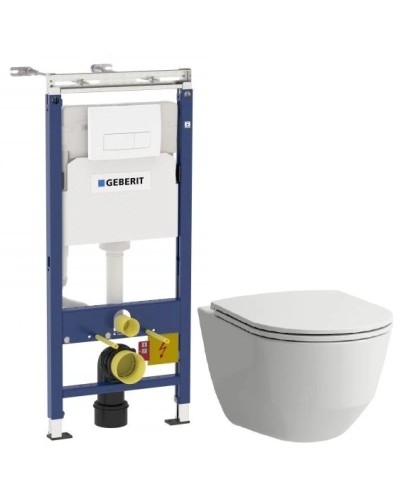 Комплект подвесной унитаз Laufen Pro 8.2096.6.000.000.1 + 8.9896.6.000.000.1 + система инсталляции Geberit 458.125.11.1