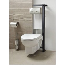 Инсталляция Jacob Delafon E29025-NF+E4316-CP с клавишей смыва Хром