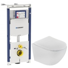 Комплект подвесной унитаз Teka Manacor 11.732.00.02 + система инсталляции Geberit 111.362.00.5