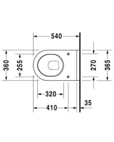 Комплект подвесной унитаз Duravit Starck 3 2200090000 + 0063810000 + система инсталляции Tece 9300302 + 9240921