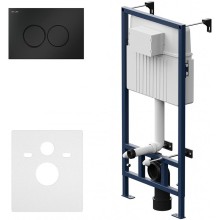 Инсталляция AM.PM Pro С I012707.0138 для унитаза с Черной матовой клавишей смыва