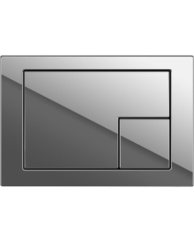 Инсталляция Cersanit Vector 64183 для унитаза с клавишей смыва Хром глянцевый