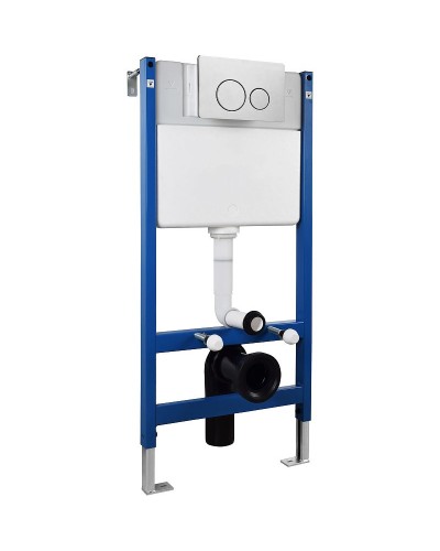 Инсталляция Timo TWC-01 для унитаза без клавиши смыва