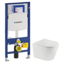 Комплект подвесной унитаз Teka Nexos 117320001 + система инсталляции 111.300.00.5