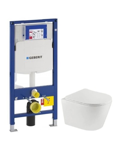 Комплект подвесной унитаз Teka Nexos 117320001 + система инсталляции 111.300.00.5