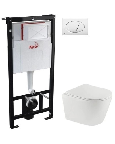 Комплект подвесной унитаз Teka Nexos 117320001 + система инсталляции AM101/11203:1RUSSETM71