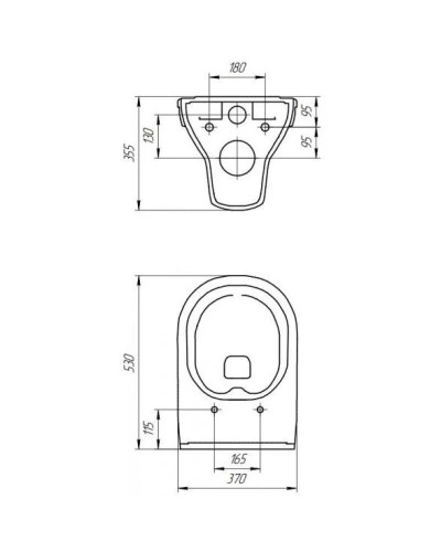 Комплект подвесной унитаз Cersanit City MZ-CITY-COn-S-DL + система инсталляции TECE 9300302 + 9240401
