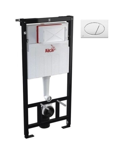 Комплект подвесной унитаз Noken Hotels N399999901 + N356330439 + система инсталляции AlcaPlast AM101/11203:1RUSSETM71