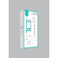 Инсталляция Owl 1975 Hasvik OWLINSTNI для унитаза с клавишей смыва Хром