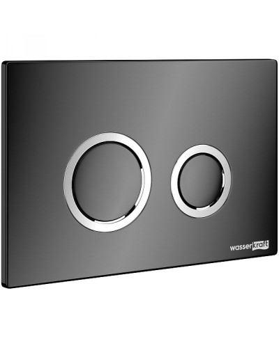 Инсталляция WasserKRAFT Aller 10TLT.010.ME.PB01 для унитаза с Черной глянцевой клавишей смыва