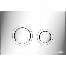 Инсталляция WasserKRAFT Aller 10TLT.010.ME.CH01 для унитаза с клавишей смыва Хром