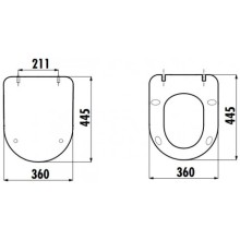 Комплект подвесной унитаз Creavit Free FE322-11CB00E-0000 + KC0903.02.0000E + система инсталляции Grohe 38721001