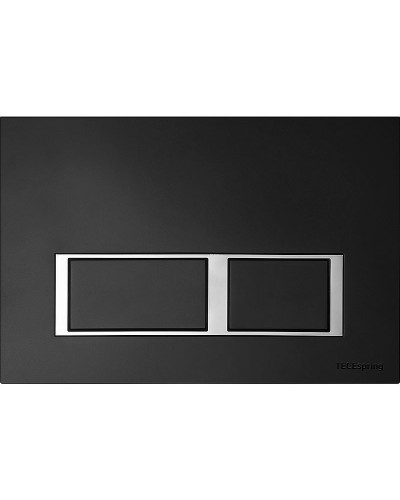 Инсталляция Tece Spring S955202 для унитаза с Черной матовой клавишей смыва