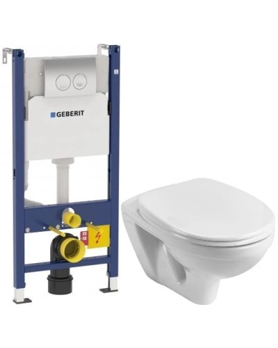Комплект подвесной унитаз Santek Бореаль 1.WH30.1.977 + система инсталляции Geberit 458.124.21.1