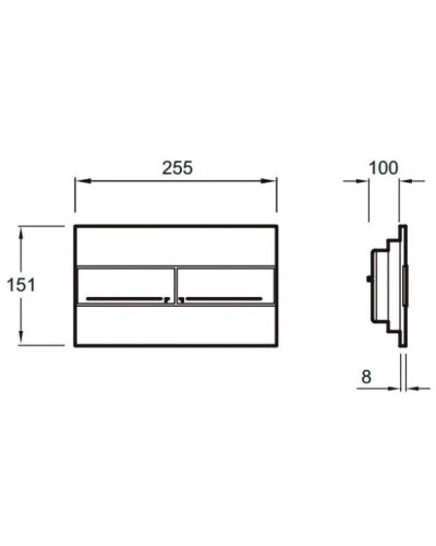 Комплект подвесной унитаз Santek Бореаль 1.WH30.1.977 + система инсталляции Jacob Delafon E5504-NF + E4316-00