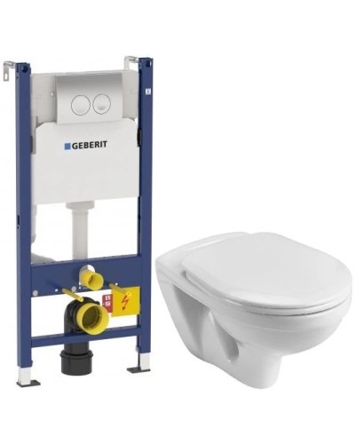 Комплект подвесной унитаз Santek Бореаль 1.WH30.2.205 + система инсталляции Geberit 458.124.21.1