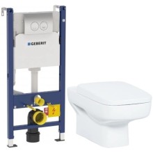 Комплект подвесной унитаз Creavit Sphinx SP320-11CB00E-0000 + KC1803.01.0000E + система инсталляции Geberit 458.124.21.1