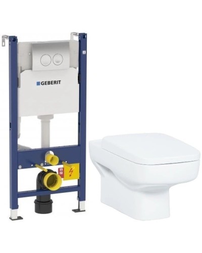 Комплект подвесной унитаз Creavit Sphinx SP320-11CB00E-0000 + KC1803.01.0000E + система инсталляции Geberit 458.124.21.1