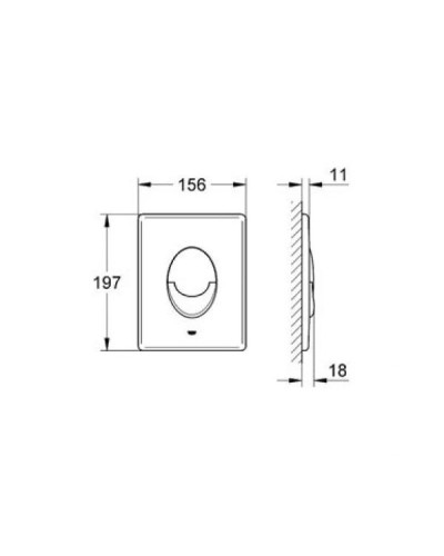 Комплект подвесной унитаз Esbano Clavel ESUPCLAVW + система инсталляции Grohe 38721001