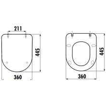 Комплект подвесной унитаз Creavit Free FE320-11CB00E-0000 + KC0903.02.0000E + система инсталляции Grohe 38721001