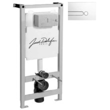 Комплект подвесной унитаз Esbano Clavel ESUPCLAVW + система инсталляции Jacob Delafon E5504-NF + E4326-CP