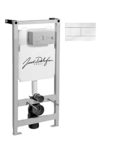 Комплект подвесной унитаз Esbano Clavel ESUPCLAVW + система инсталляции Jacob Delafon E5504-NF + E4316-00