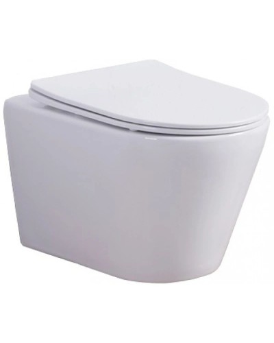 Комплект подвесной унитаз Esbano Clavel ESUPCLAVW + система инсталляции Villeroy & Boch 92246100