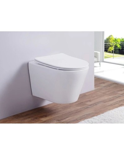 Комплект подвесной унитаз Esbano Clavel ESUPCLAVW + система инсталляции Tece 9300302 + 9240921