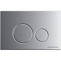 Инсталляция Ceramica Nova Envision CN1001M для унитаза с клавишей смыва Хром матовый