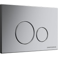 Инсталляция Ceramica Nova Envision CN1001M для унитаза с клавишей смыва Хром матовый