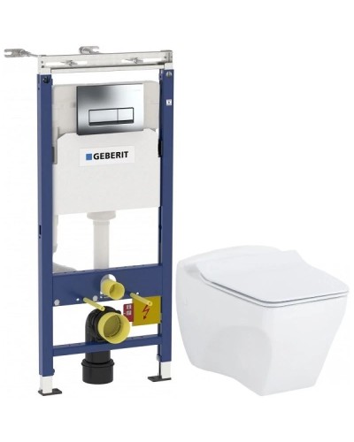 Комплект подвесной унитаз Creavit Bull BL320-11CB00E-0000 + KC0603.01.0000E + система инсталляции Geberit 458.125.21.1