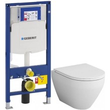 Комплект подвесной унитаз Am.Pm Spirit 2.0 C701700WH + C707857WH + система инсталляции Geberit 111.300.00.5