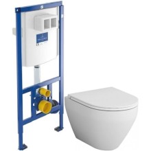 Комплект подвесной унитаз Am.Pm Spirit 2.0 C701700WH + C707857WH + система инсталляции Villeroy & Boch 92246100