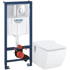 Комплект подвесной унитаз Creavit Trend TP324-11CB00E-0000 + KC2303.01.0000E + система инсталляции Grohe 38721001