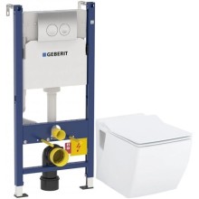 Комплект подвесной унитаз Creavit Trend TP324-11CB00E-0000 + KC2303.01.0000E + система инсталляции Geberit 458.124.21.1
