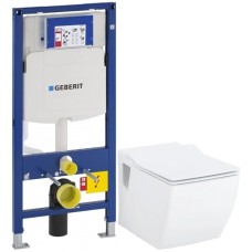 Комплект подвесной унитаз Creavit Trend TP324-11CB00E-0000 + KC2303.01.0000E + система инсталляции Geberit 111.300.00.5