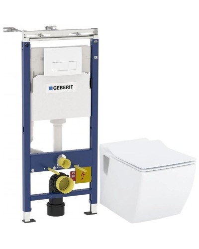 Комплект подвесной унитаз Creavit Trend TP324-11CB00E-0000 + KC2303.01.0000E + система инсталляции Geberit 458.125.11.1