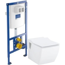 Комплект подвесной унитаз Creavit Trend TP324-11CB00E-0000 + KC2303.01.0000E + система инсталляции Villeroy & Boch 92246100