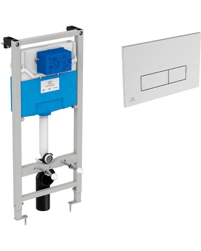 Инсталляция Ideal Standard Prosys TT00007/121AA для унитаза с клавишей смыва Хром