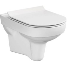 Комплект подвесной унитаз Cersanit City MZ-CITY-COn-S-DL + система инсталляции Villeroy & Boch 92246100 + 92249061